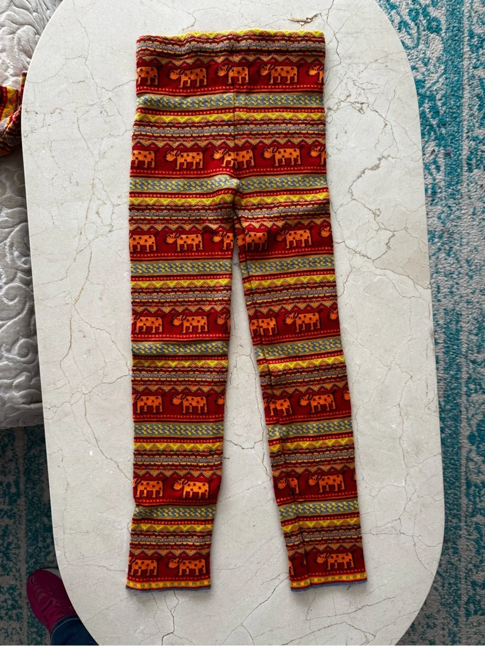 LANA European 100% Cotton Pants (Sweater Knit) - Puppy Dog 🐕 approx 7-9